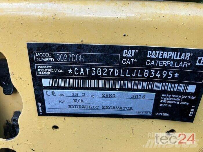 CAT 302.7 D Lastik tekerli ekskavatörler