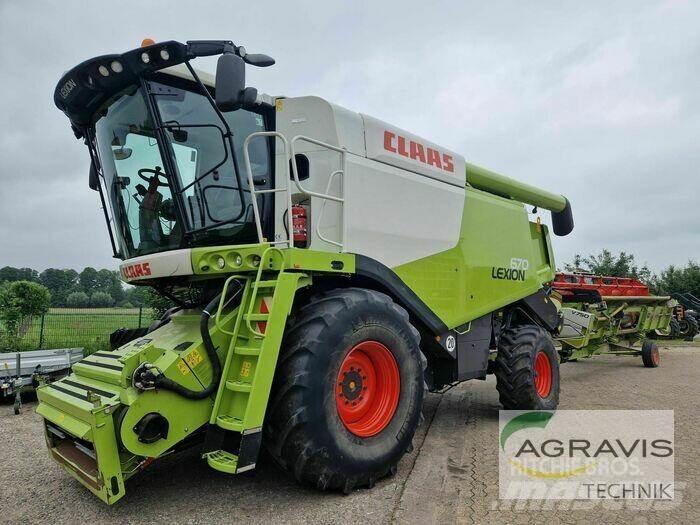 CLAAS LEXION 670 Biçerdöverler