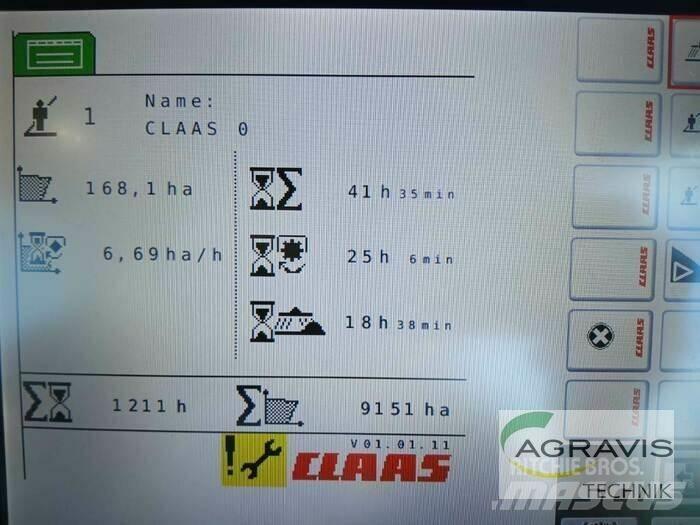 CLAAS LINER 4000 Kombine tirmiklar