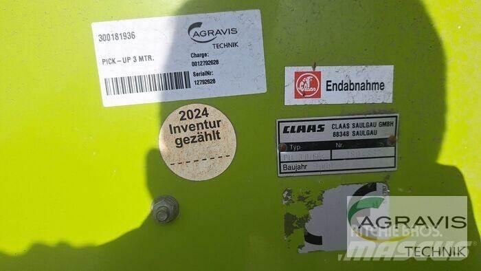 CLAAS PICK-UP 3 MTR. Kendi yürür silaj makinalari