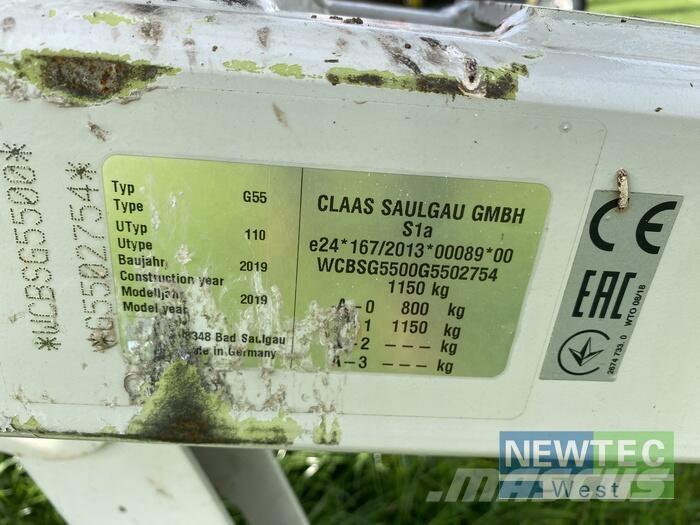 CLAAS VOLTO 1100 T Kombine tirmiklar