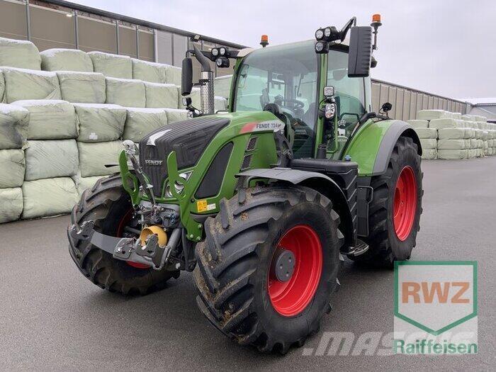 Fendt 724 S4 ProfiPlus Traktörler