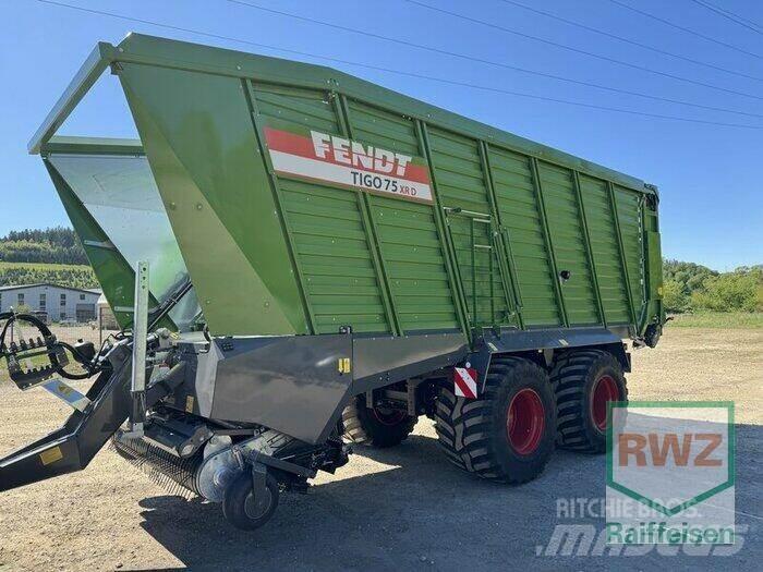 Fendt Tigo 75 XR-D Kendi yükler römorklar