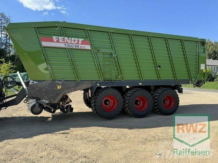Fendt Tigo 90 XR-D Kendi yükler römorklar