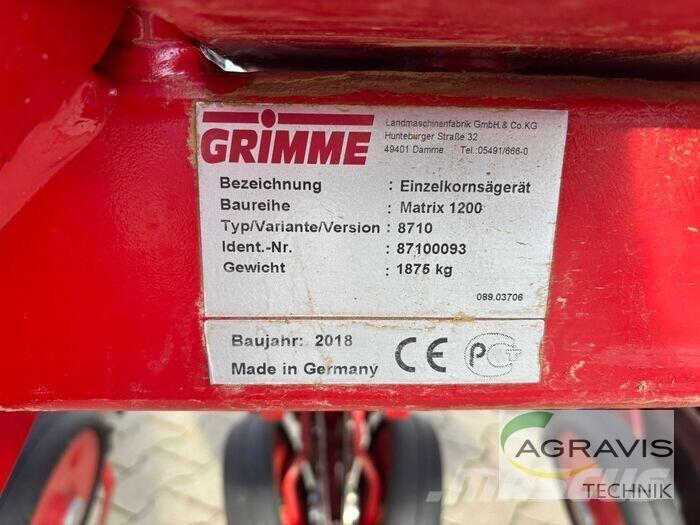 Grimme MATRIX 1200 Ekiciler