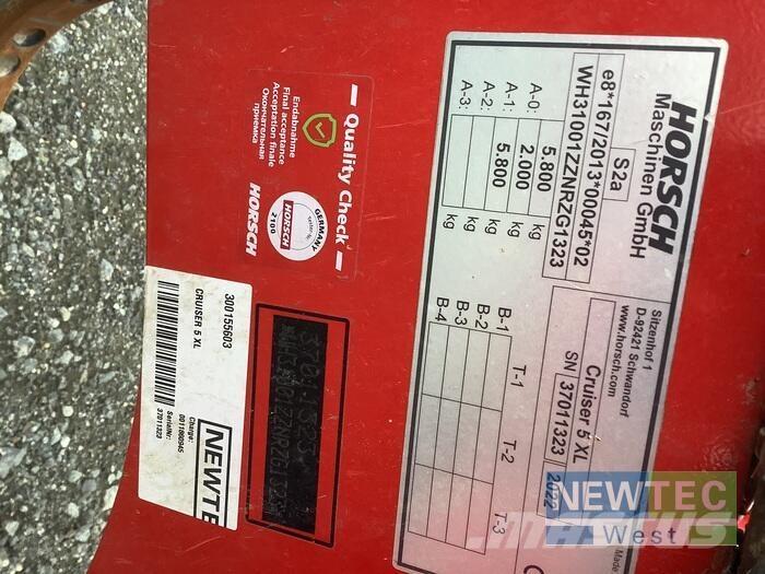 Horsch CRUISER 5 XL Kültivatörler