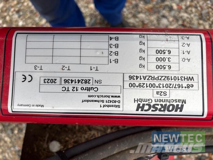 Horsch CULTRO 12 TC Kültivatörler