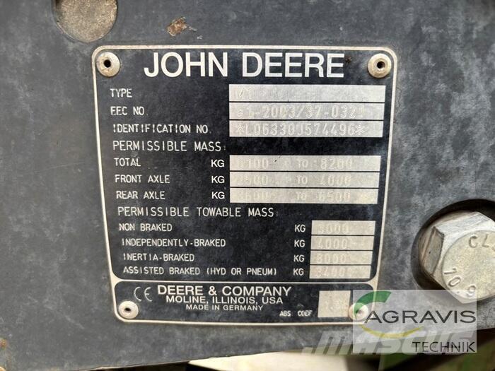 John Deere 6330 Traktörler