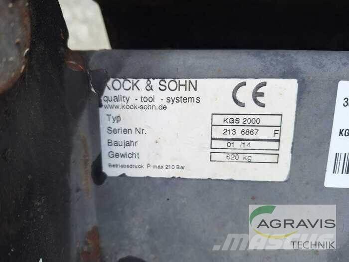 Kock KGS 2000 XL Diger traktör aksesuarlari