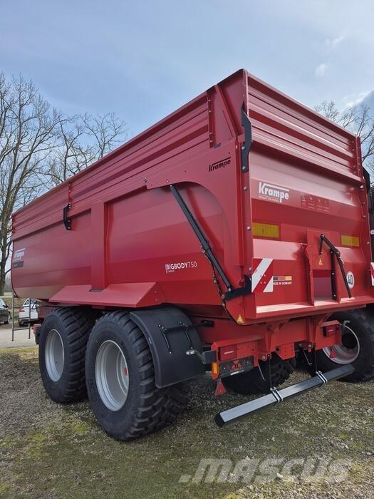 Krampe BIG BODY 750 Silo tankeri