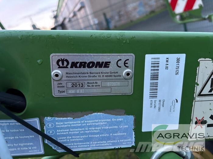 Krone KW 8.82 Kombine tirmiklar