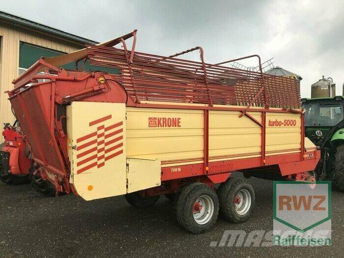Krone Turbo 5000 Kendi yükler römorklar