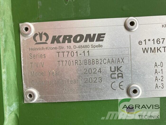 Krone TX 460 D Kendi yükler römorklar