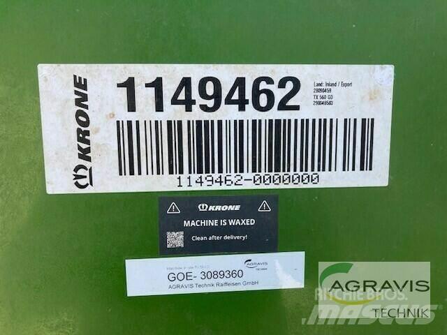 Krone TX 560 D Kendi yükler römorklar