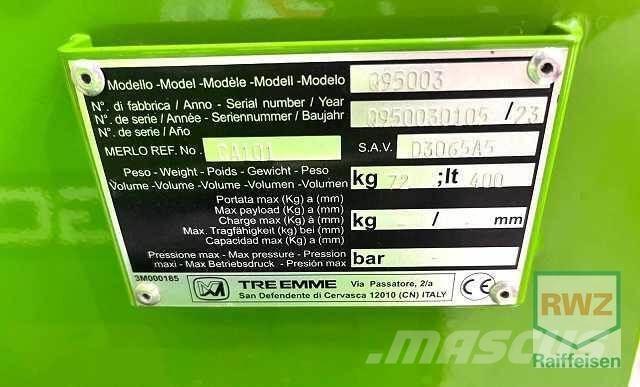 Merlo Cingo M 8.3 EVO Tarimsal teleskopik yükleyiciler