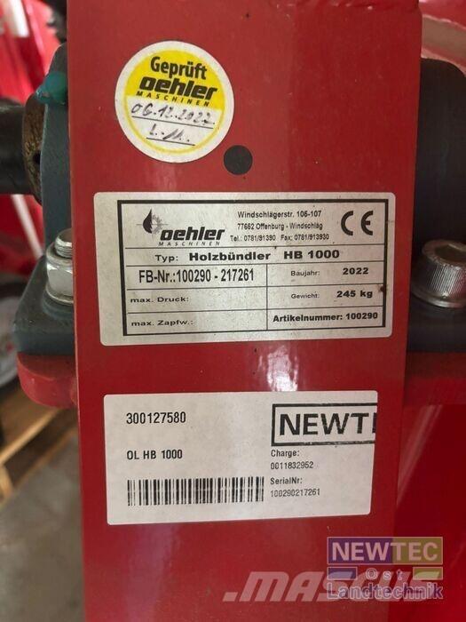 Oehler OL HB 1000 Diger hayvancilik makina ve aksesuarlari