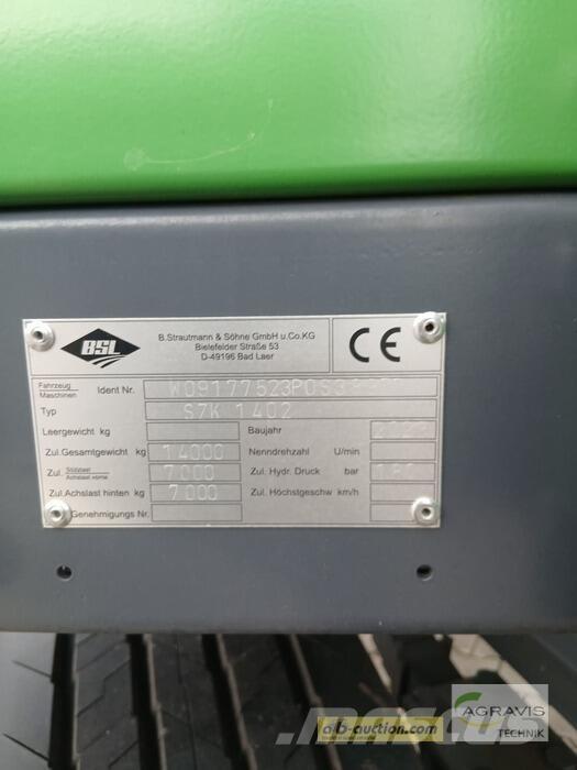 Strautmann SZK 1402 Silo tankeri