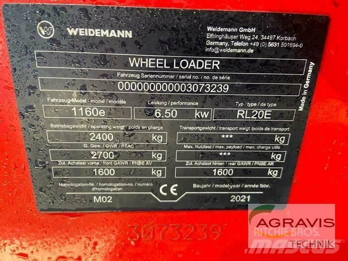 Weidemann 1160E Tekerlekli yükleyiciler