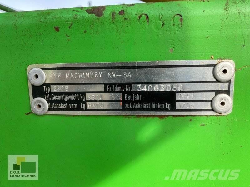 AVR 230 B Patates hasat makinalari