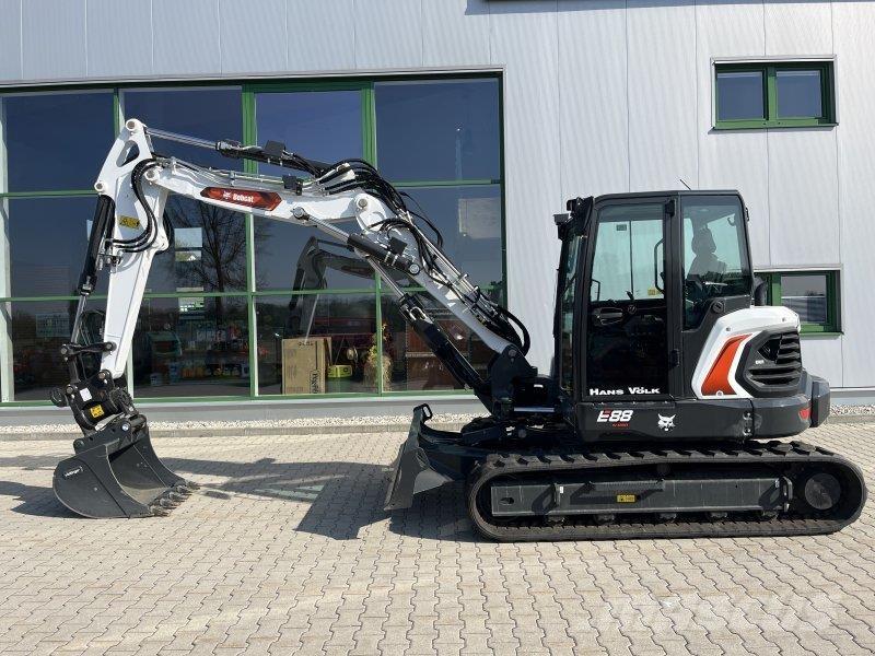 Bobcat E88 Lastik tekerli ekskavatörler
