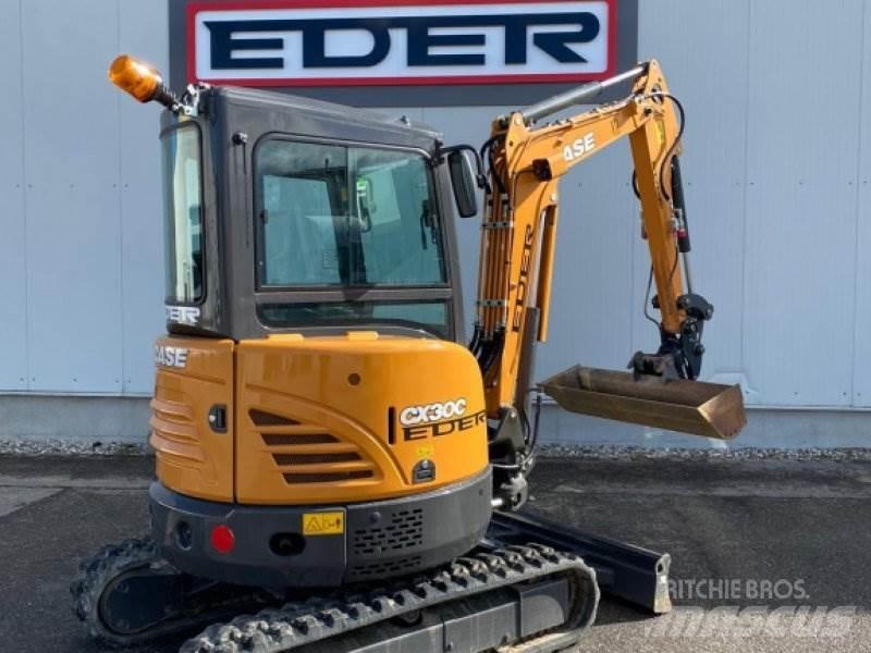 CASE CX30C Mini ekskavatörler, 7 tona dek
