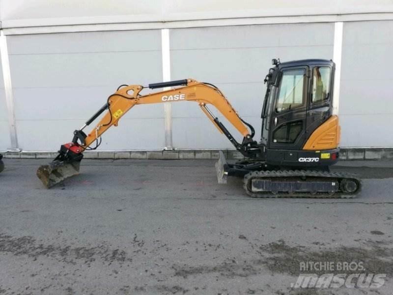 CASE CX37C Mini ekskavatörler, 7 tona dek