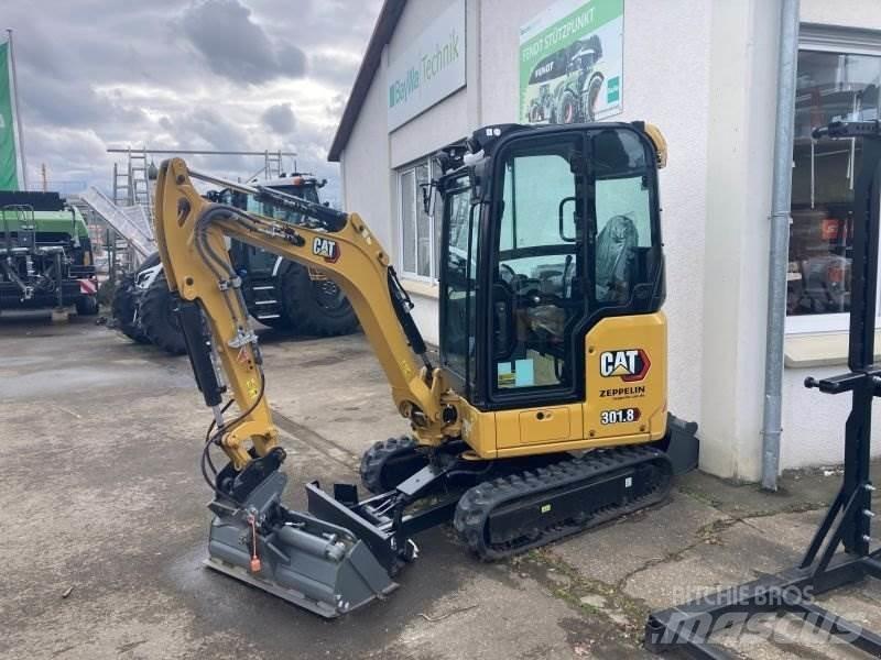 CAT 301.8-05A Mini ekskavatörler, 7 tona dek