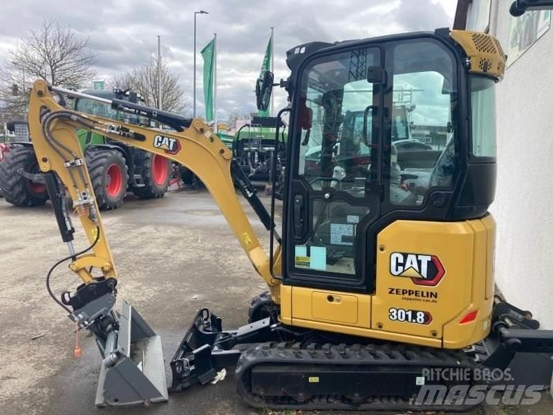 CAT 301.8-05A Mini ekskavatörler, 7 tona dek