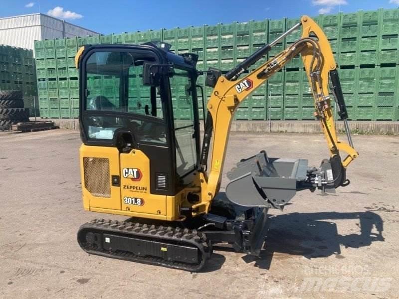 CAT 301.8-05A Mini ekskavatörler, 7 tona dek