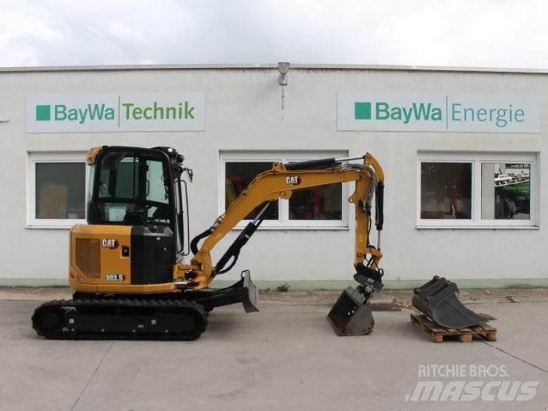 CAT 303.5 CR Mini ekskavatörler, 7 tona dek