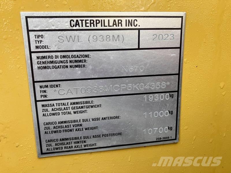 CAT 938M Tekerlekli yükleyiciler