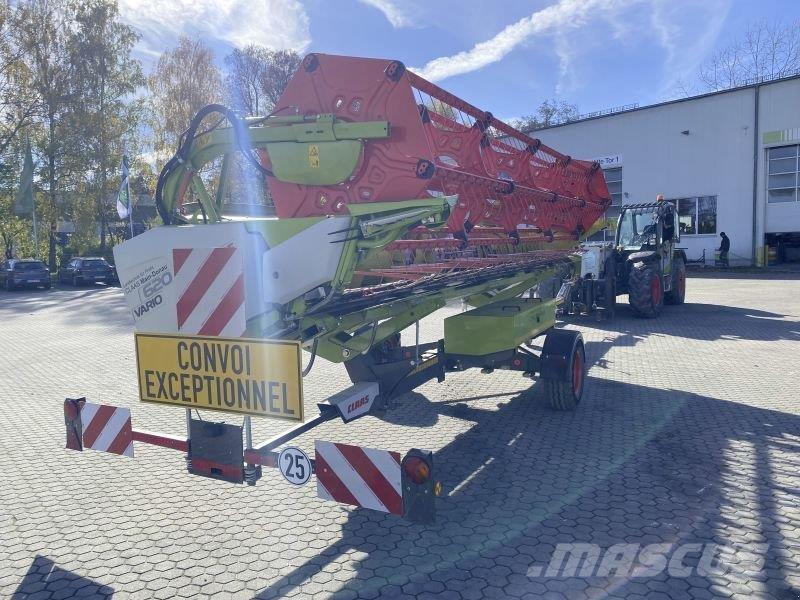 CLAAS V 620 + TW Biçerdöver kafaları