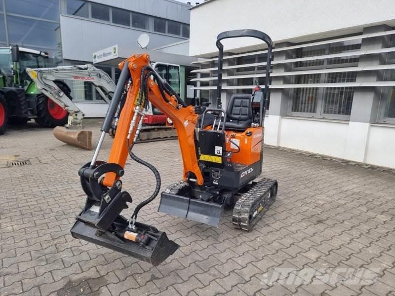 Develon DX 10Z Mini ekskavatörler, 7 tona dek