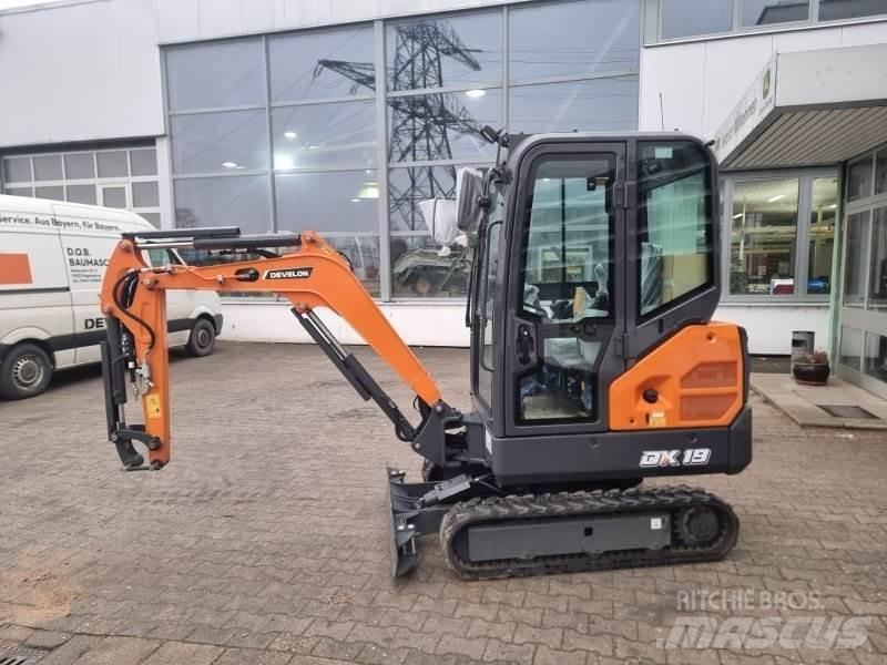 Doosan DX 19-7 Mini ekskavatörler, 7 tona dek