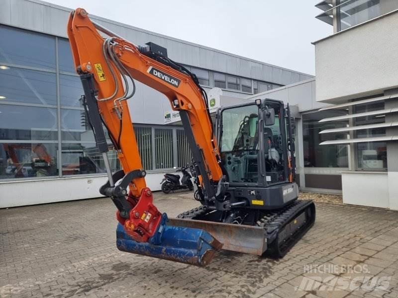 Doosan DX55R-7 Mini ekskavatörler, 7 tona dek