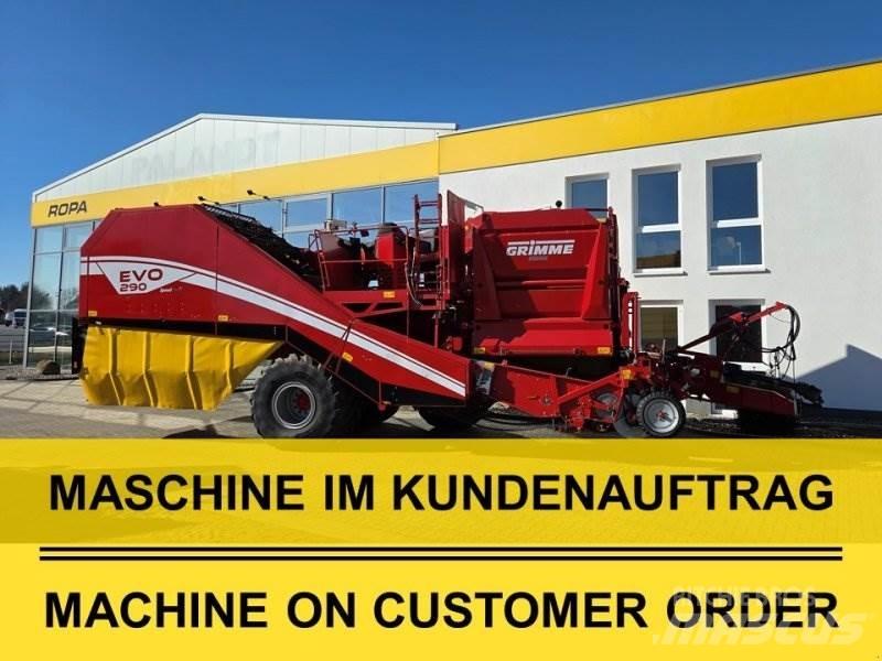 Grimme EVO 290 Patates hasat makinalari