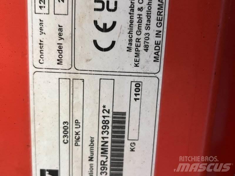 Kemper PU 639 Ot, samanlık ve yem makinesi aksesuarları