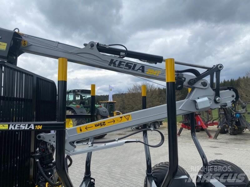 Kesla 104 + 204T Ağaç kesici istifleyiciler