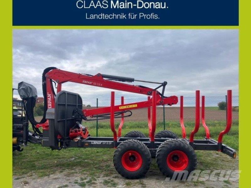 Krpan GP 8 DF Ağaç kesici istifleyiciler