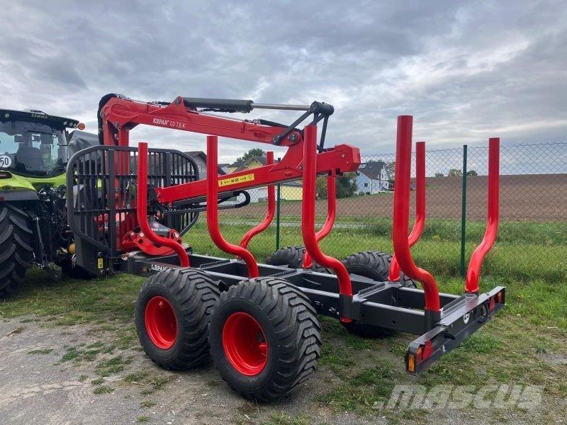 Krpan GP 8 DF Ağaç kesici istifleyiciler