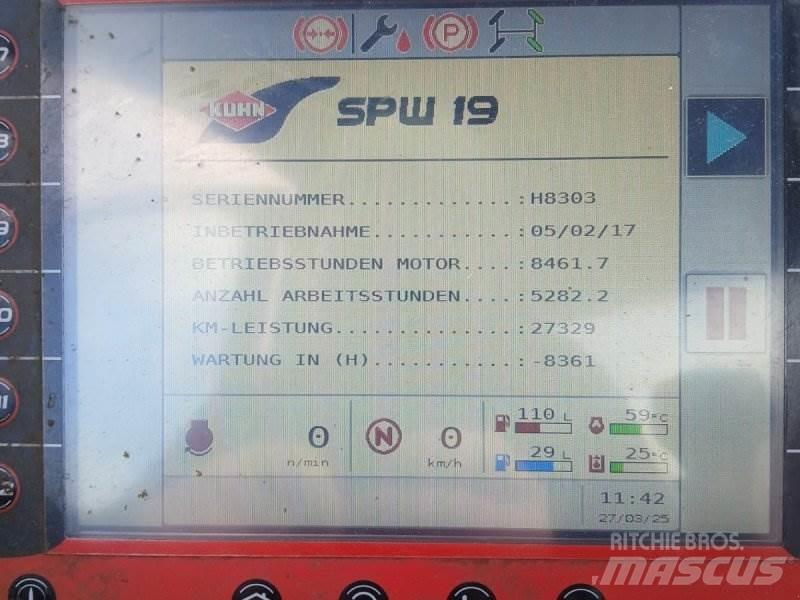 Kuhn SPW 19 Mikser besleyiciler