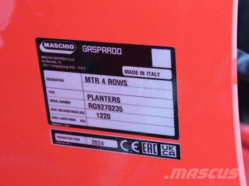 Maschio MTR 4 Diger ekim makina ve aksesuarlari