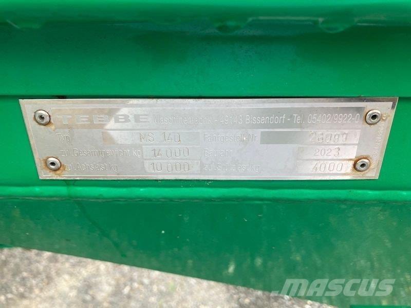 Tebbe MS 140 Gübre dagitma tankerleri