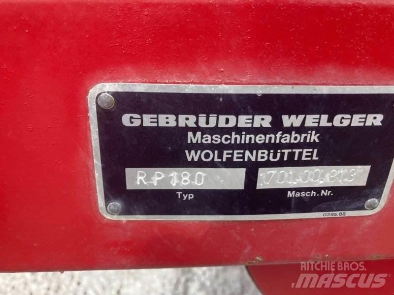 Welger RP 180 Rulo balya makinalari