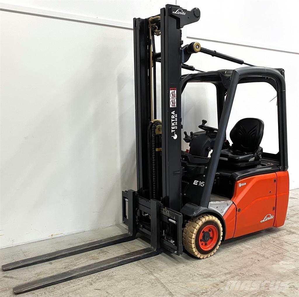 Linde E 16 C-01 Elektrikli forkliftler