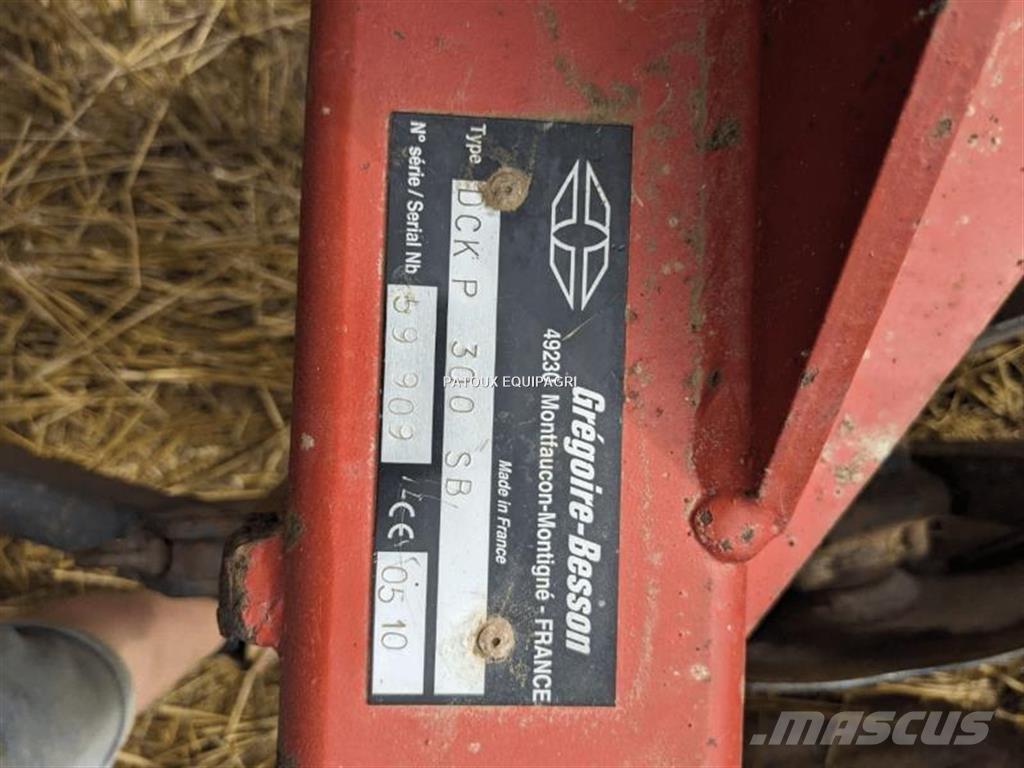 Gregoire DCRP300 Tirmiklar