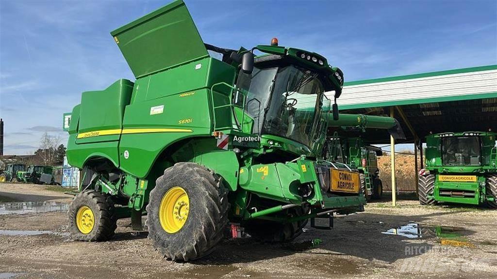 John Deere S670 Biçerdöverler
