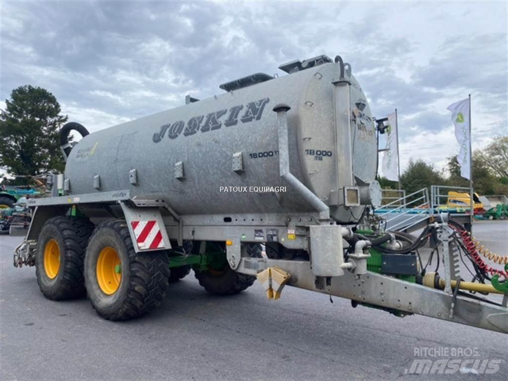 Joskin KOMFORT 2 Sivi gübre ve ilaç tankerleri