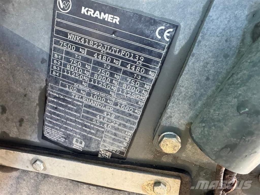 Kramer KT276 Tarimsal teleskopik yükleyiciler