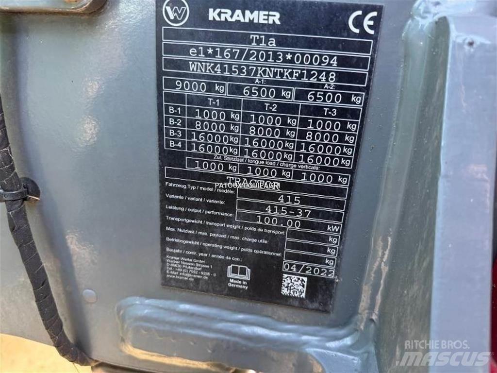 Kramer KT407 Tarimsal teleskopik yükleyiciler